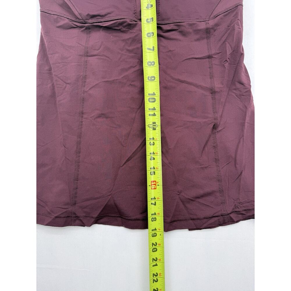 Lululemon Wrappers Delight Bordeaux Drama tank top size 8 - Picture 3 of 5